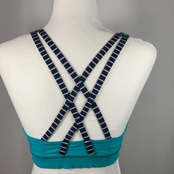 Lululemon Blue Tropics Energy Sports Bra - Picture 5 of 5